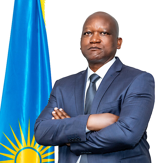 Mr Juvenal Marizamunda, The Minister of Defence